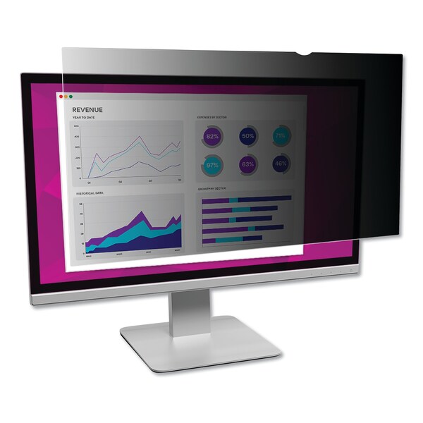 High Clarity Privacy Filter for 22" Widescreen Monitor, 16:10 Aspect Ratio